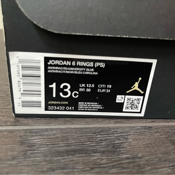 Jordan 6 Rings (preschool) - Picture 2 of 7